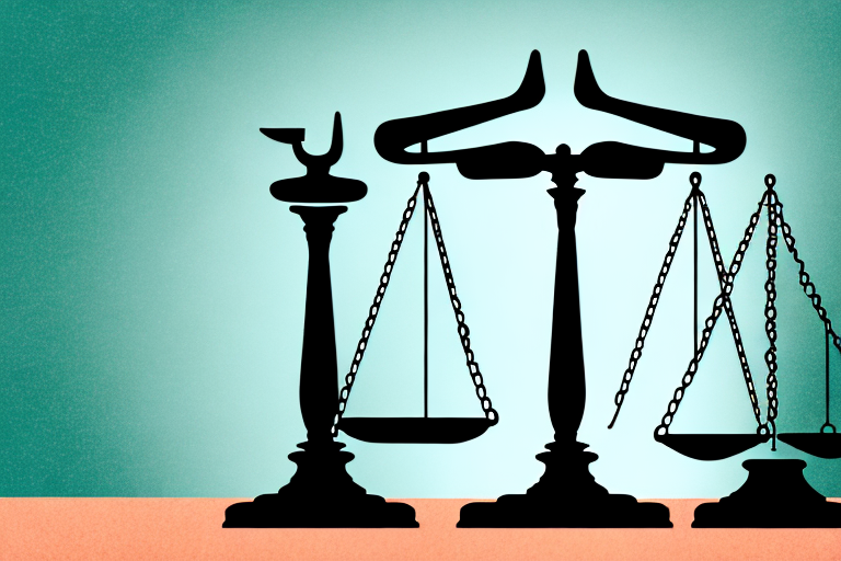A balanced scale symbolizing justice
