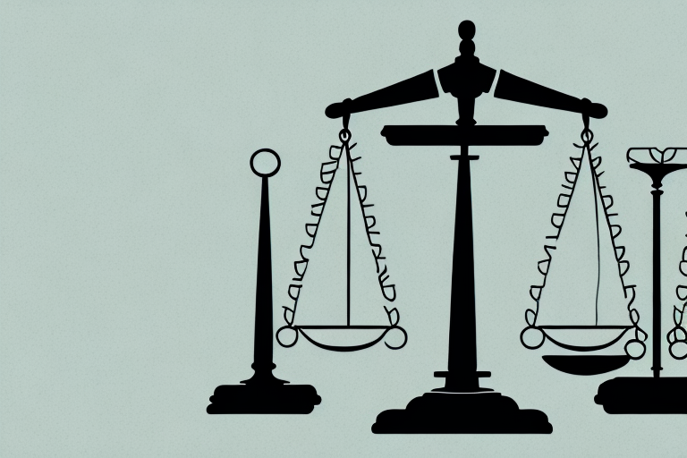 A symbolic balance scale