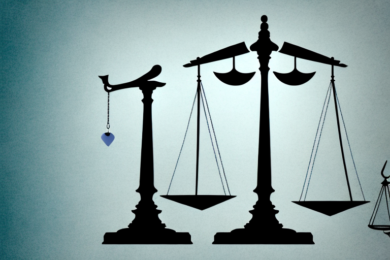 A balanced scale symbolizing justice