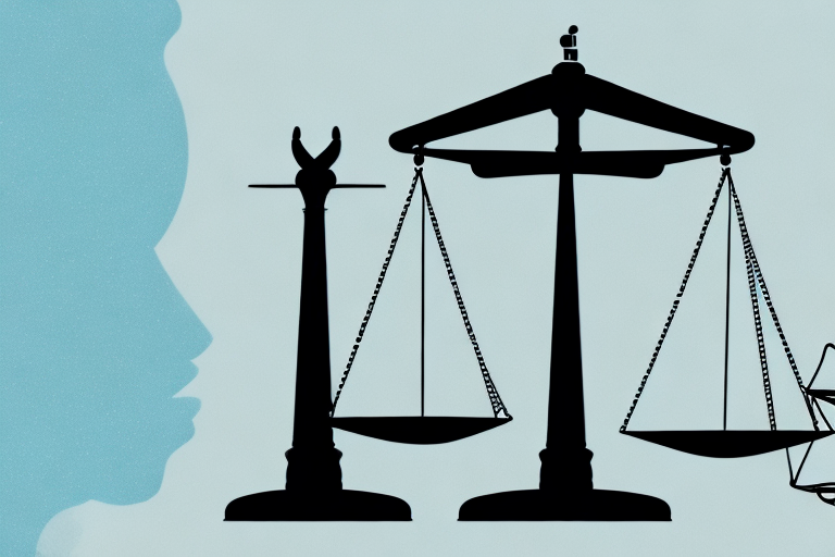A balanced scale symbolizing justice