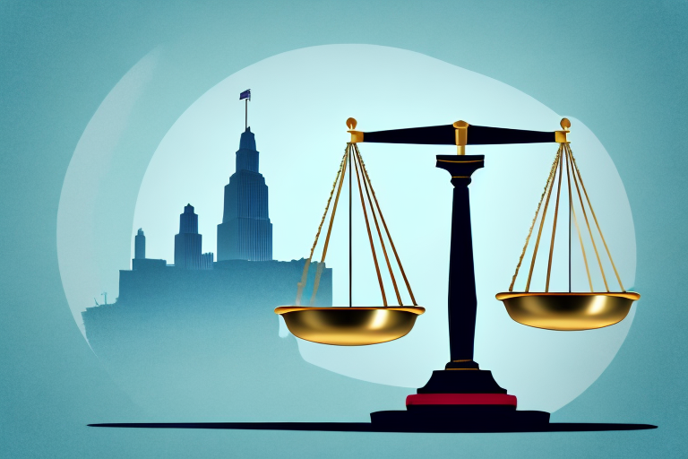 A symbolic balance scale