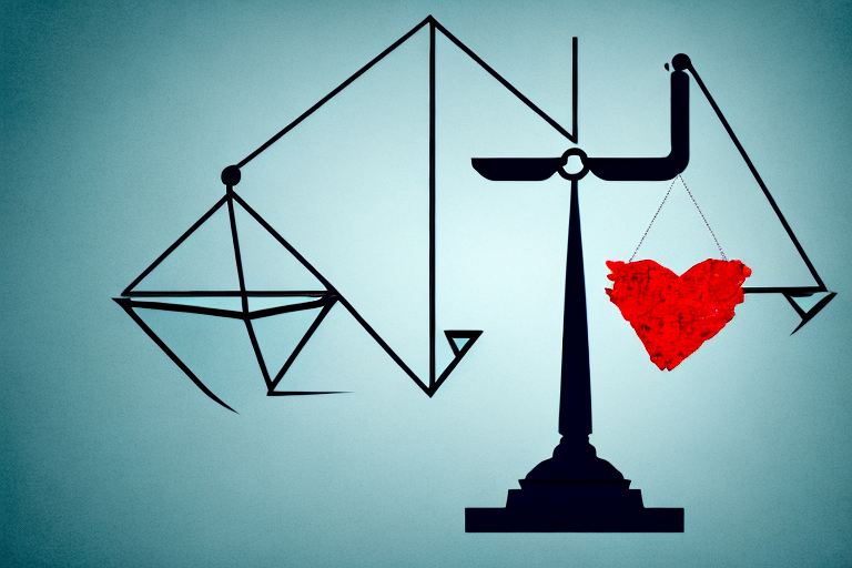 A balanced scale symbolizing justice