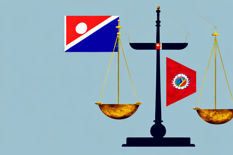 A balanced scale symbolizing justice