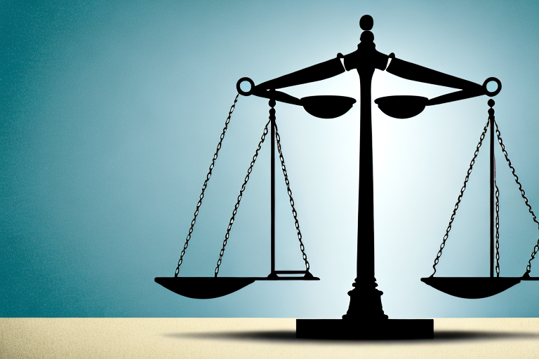 A balanced scale symbolizing justice