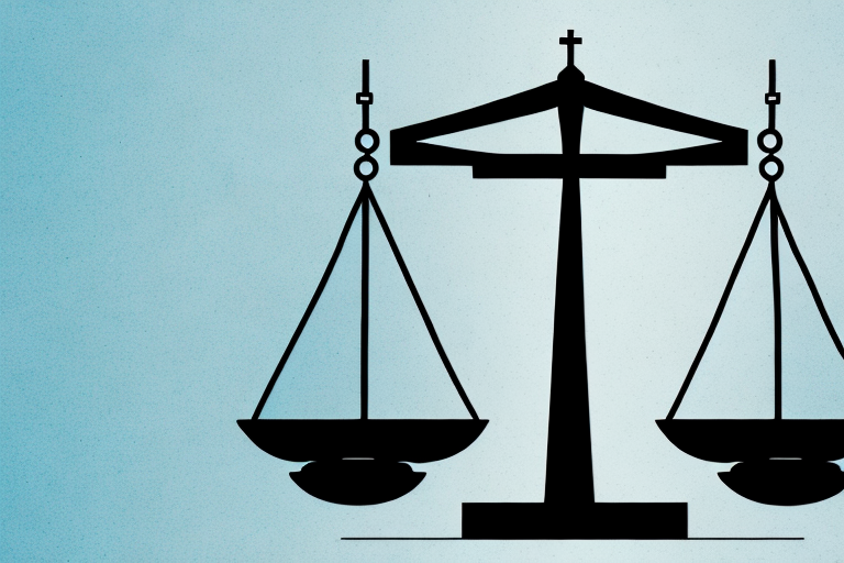 A balanced scale