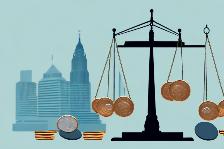 A symbolic balance scale
