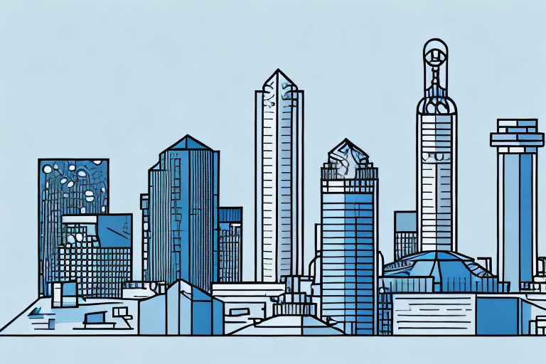 The fort worth skyline