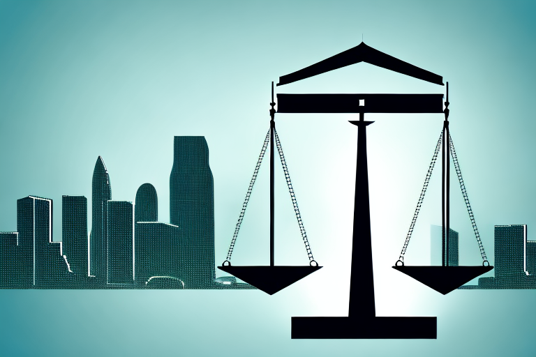 A balanced scale symbolizing justice