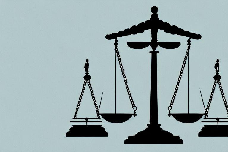 A symbolic balance scale