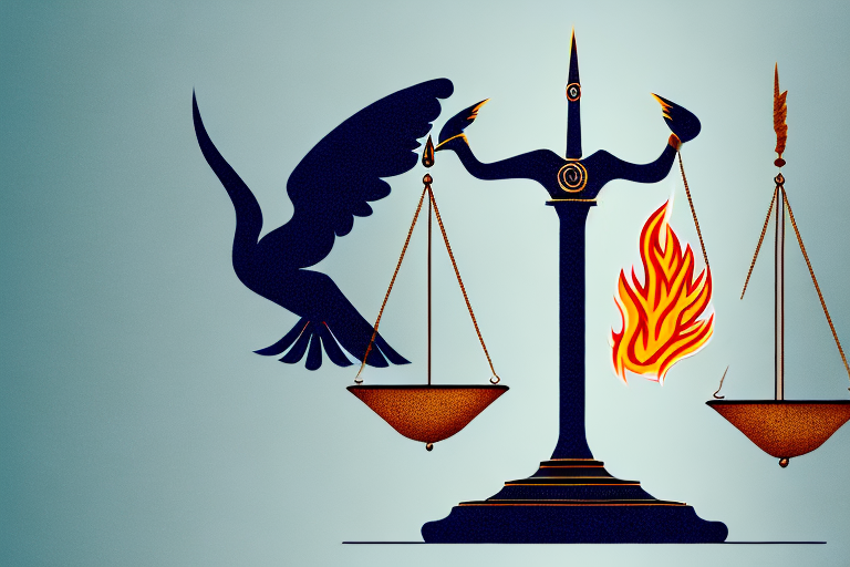 A balanced scale