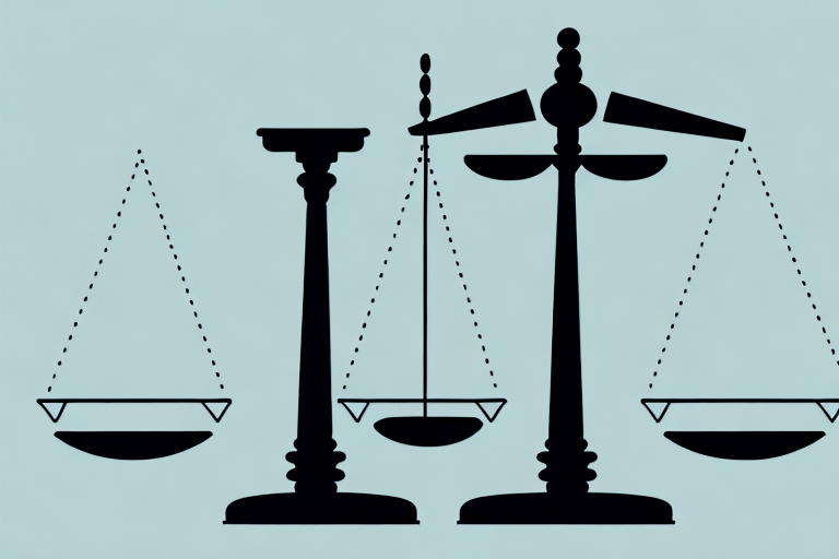 A balanced scale symbolizing justice