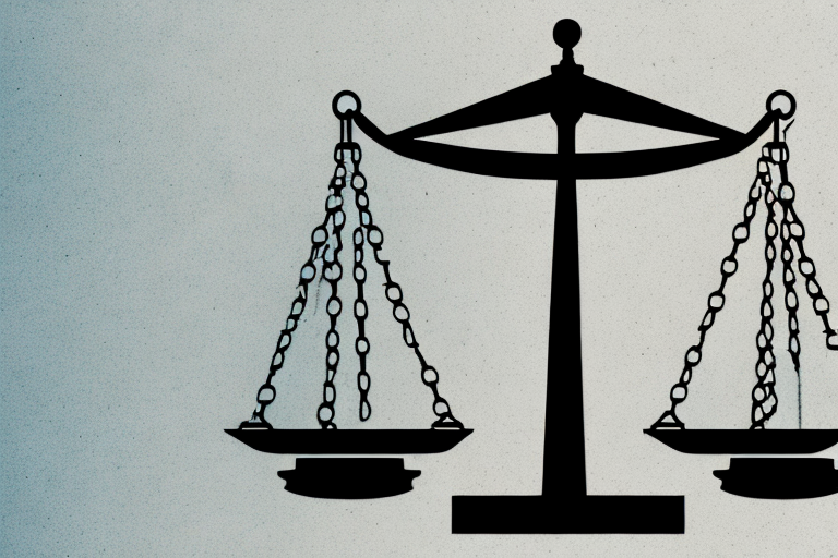 A balanced scale symbolizing justice