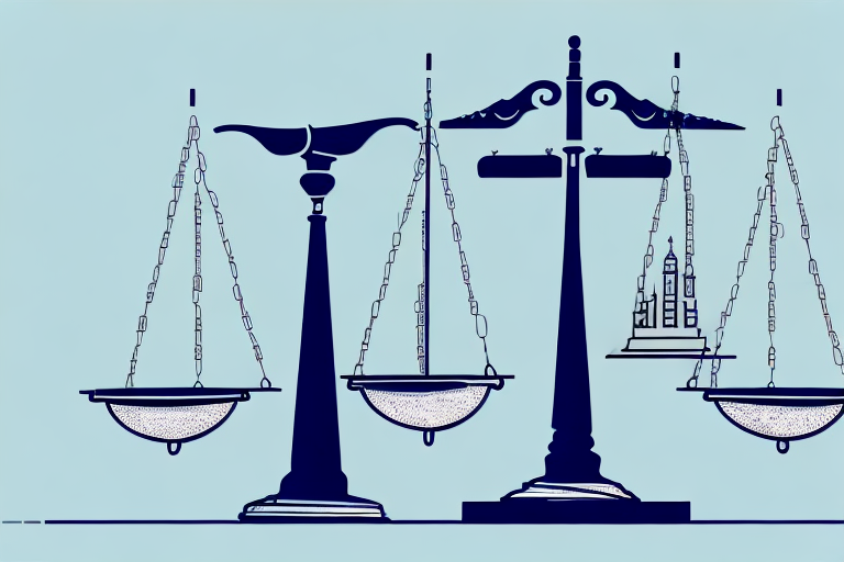 A balanced scale symbolizing justice