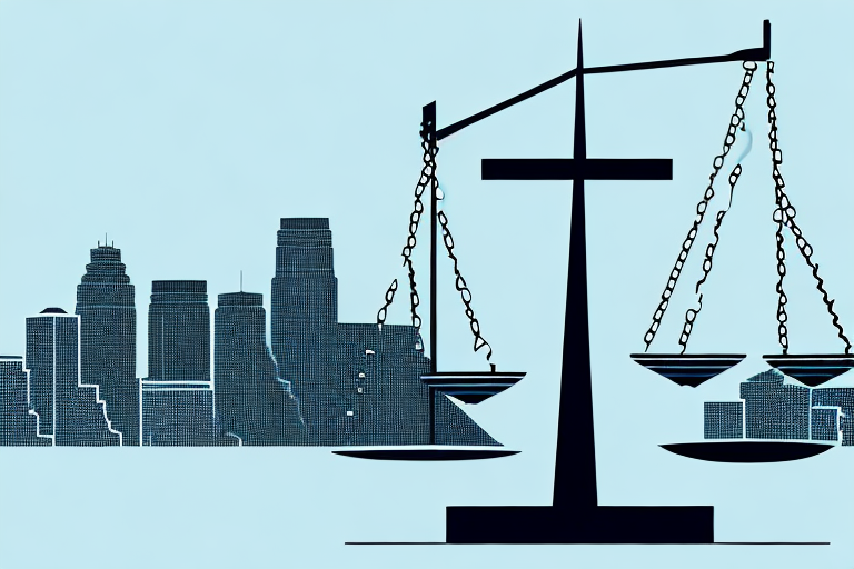 A balanced scale symbolizing justice