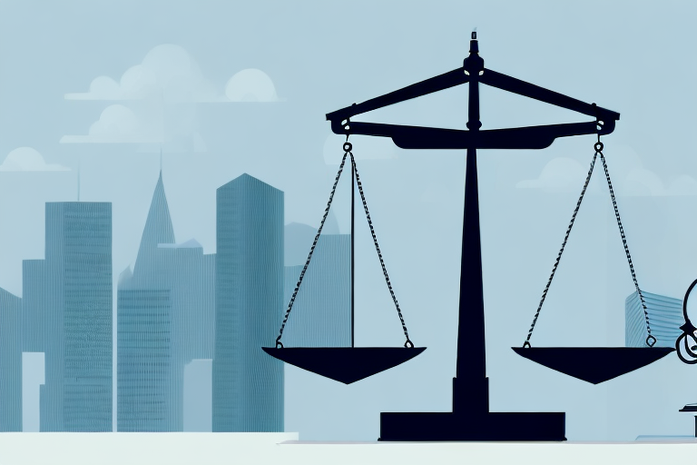A balanced scale symbolizing justice