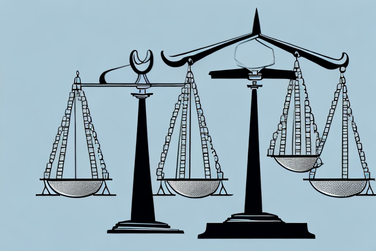 A balanced scale symbolizing justice