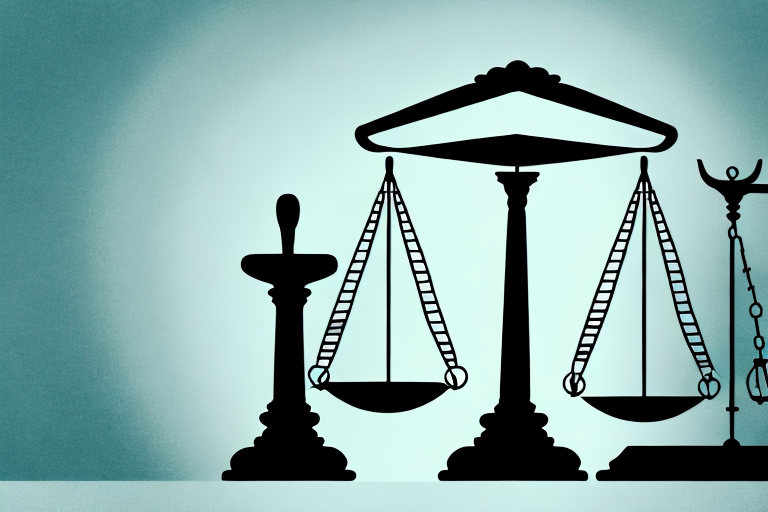 A balanced scale symbolizing justice