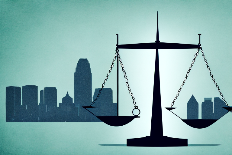 A balanced scale symbolizing justice