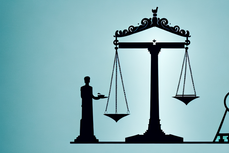 A balanced scale symbolizing justice