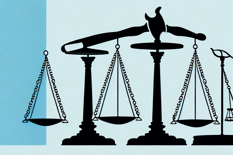 A balanced scale symbolizing justice