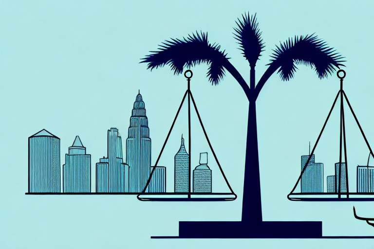 A balanced scale symbolizing justice