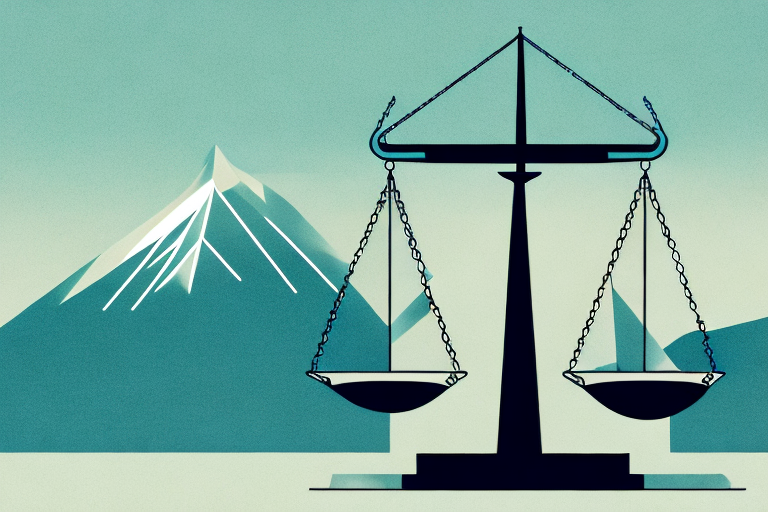 A balanced scale symbolizing justice