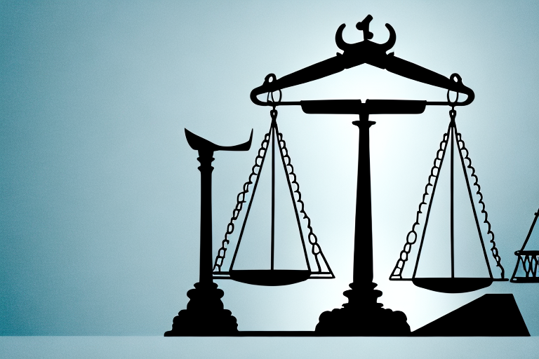 A balanced scale symbolizing justice