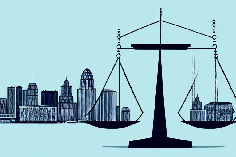 A balanced scale symbolizing justice