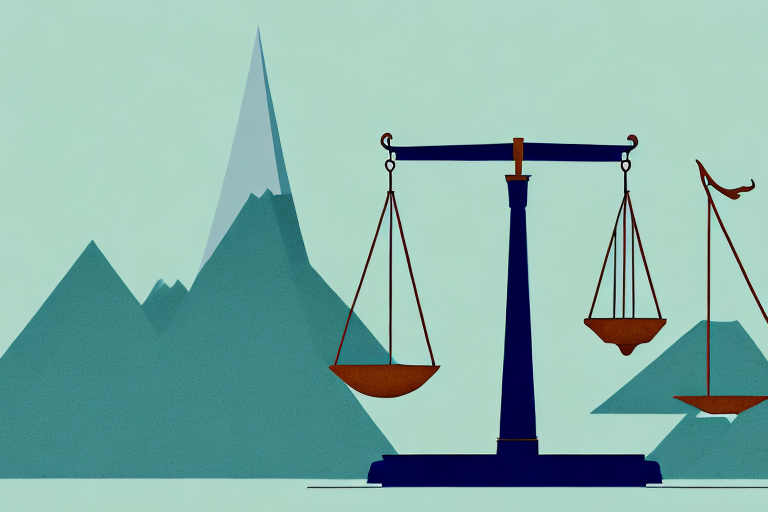 A balanced scale symbolizing justice