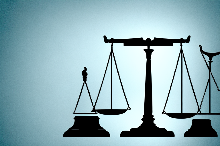 A balanced scale symbolizing justice
