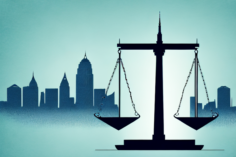 A balanced scale symbolizing justice