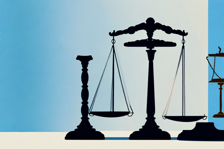 A balanced scale symbolizing justice