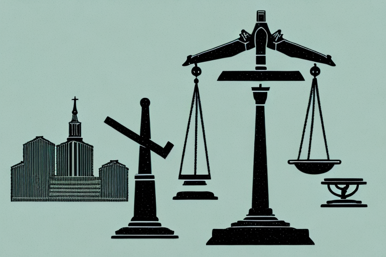 A balanced scale symbolizing justice