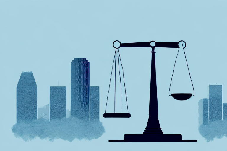 A balanced scale with a child's toy on one side and a gavel on the other