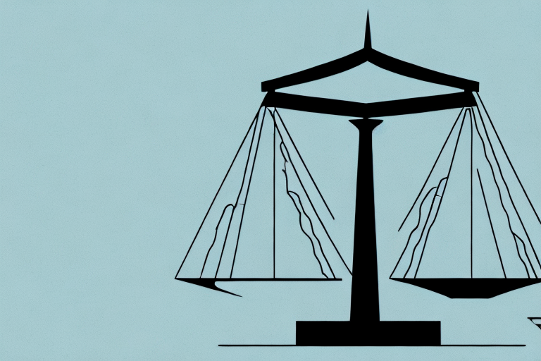 A balanced scale