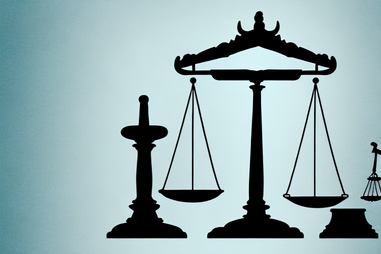 A balanced scale symbolizing justice