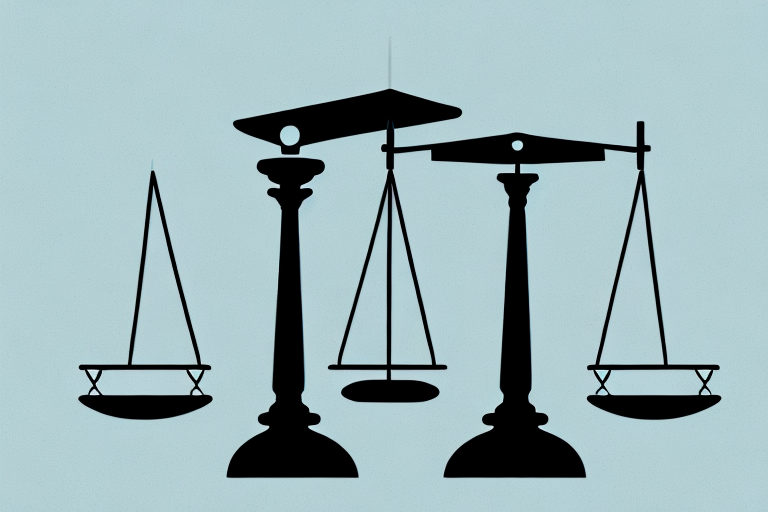A pair of balanced scales