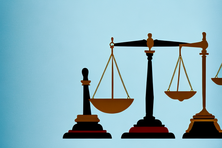 A balanced scale symbolizing justice