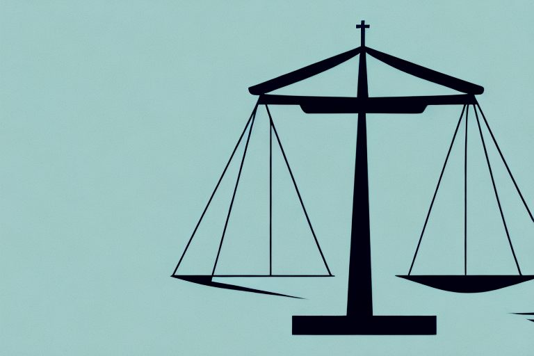 A balanced scale symbolizing justice