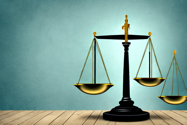 A symbolic balance scale