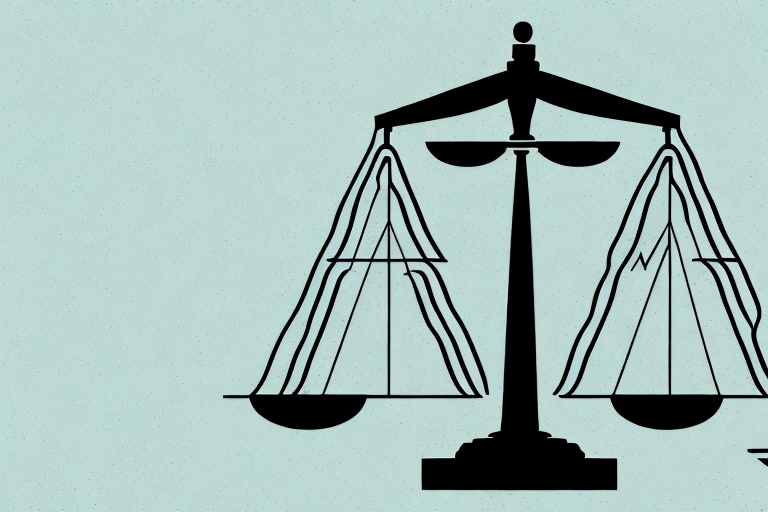 A balanced scale representing justice