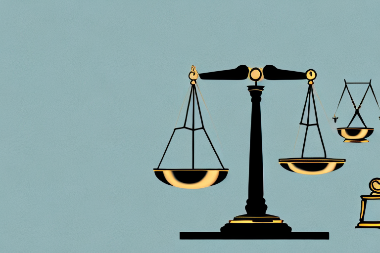 A symbolic balance scale