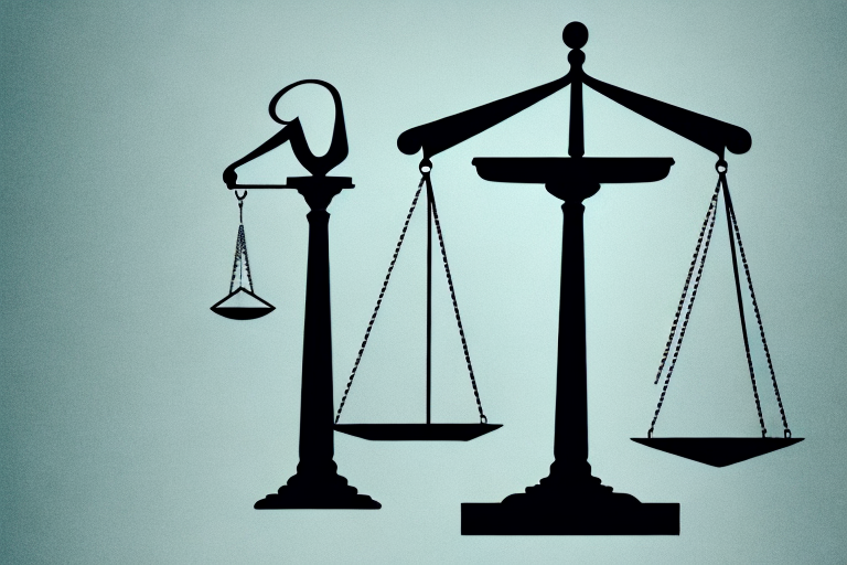 A balanced scale symbolizing justice