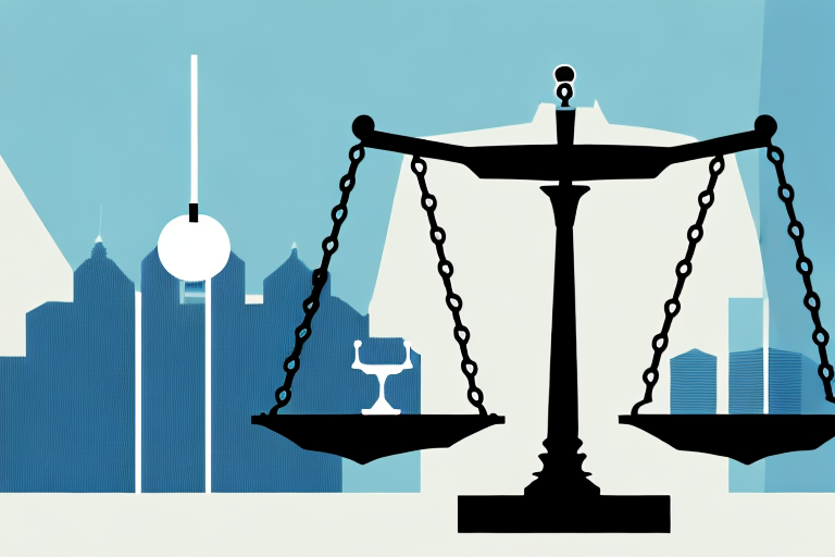 A balanced scale symbolizing justice