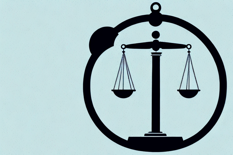 A balanced scale symbolizing justice