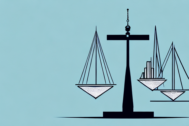 A symbolic balance scale where one side holds a briefcase (to represent the employment attorney) and the other side holds an iconic sacramento landmark
