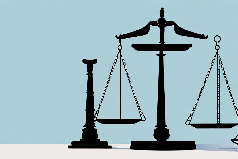A balance scale symbolizing justice