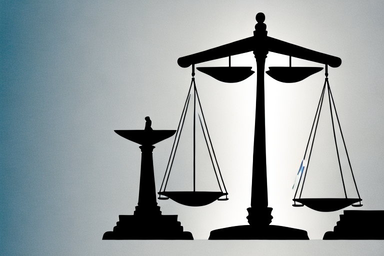 A balanced scale symbolizing justice