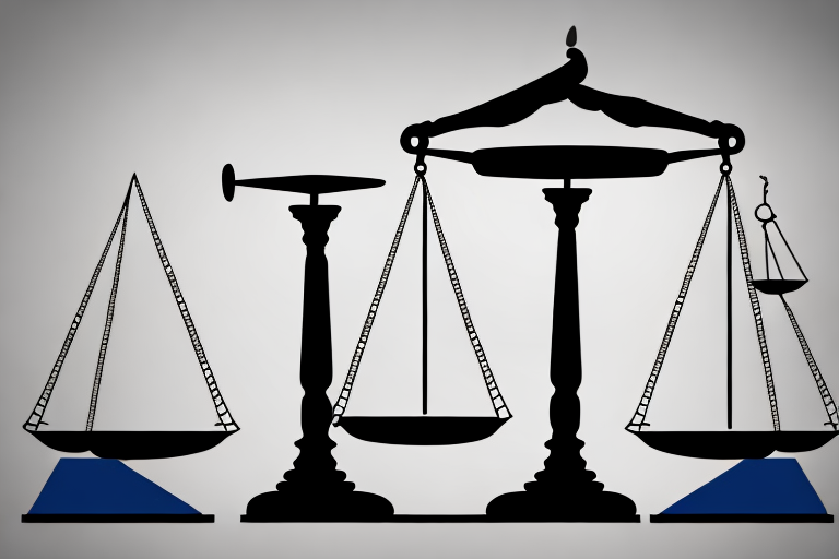 A balanced scale