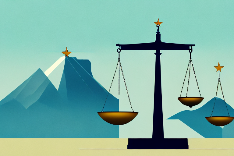 A balanced scale symbolizing justice